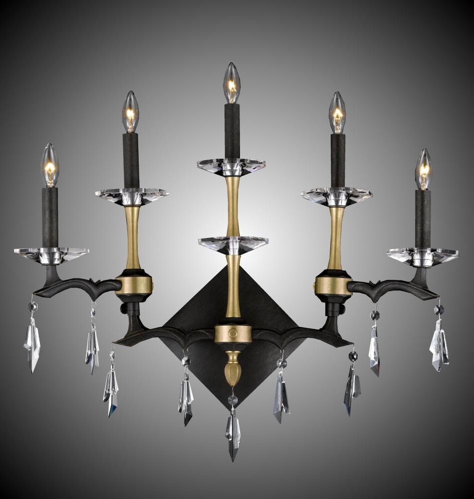 Five Light Wall Sconce